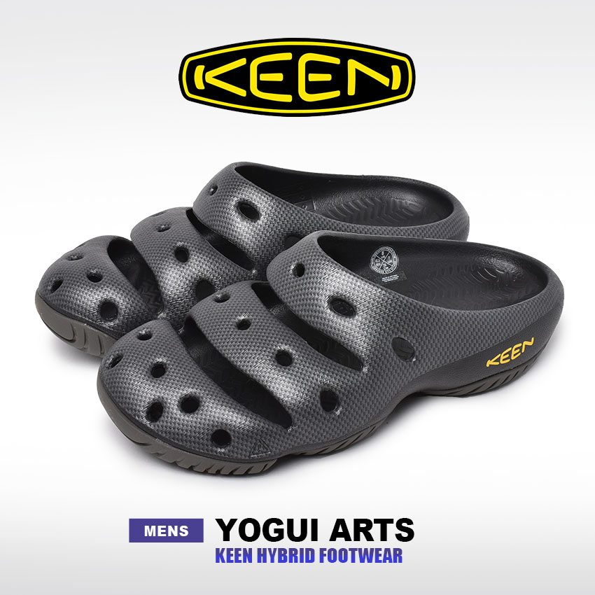 キーン サンダル メンズ ヨギ アーツ KEEN YOGUI ARTS 1002036 1002037 1001966 1024633 1002034 ブラック 黒 シルバー シューズ クロッグサンダル｜z-sports｜02