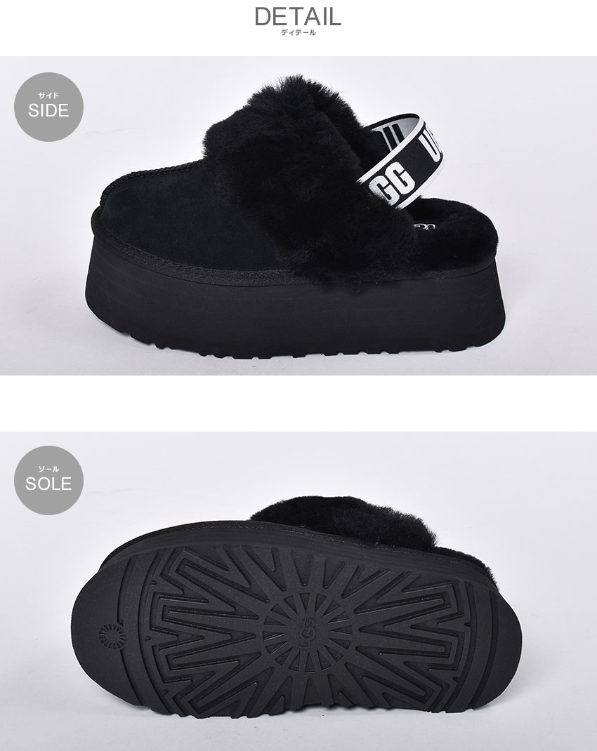 アグ サンダル レディース ファンケット UGG 1113474 ブラック