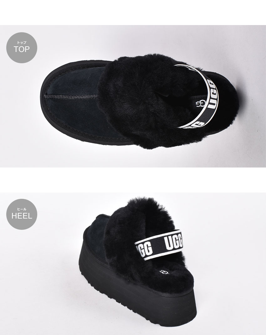 アグ サンダル レディース ファンケット UGG 1113474 ブラック