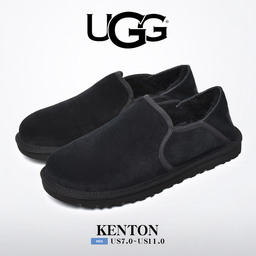 アグ スリッポン メンズ ケントン UGG 3010 黒 ブラウン 茶 シューズ 靴 ブランド ウォータープルーフ カジュアル｜z-sports｜02