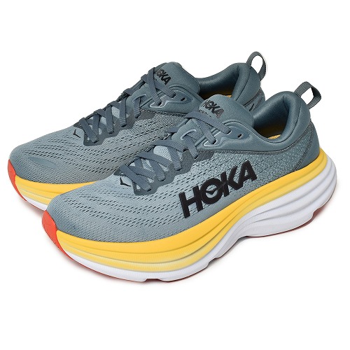 ホカオネオネ ボンダイ 8 スニーカー メンズ ランニングシューズ 靴 HOKA ONEONE Bondi 8 1123202 ブラック 黒 ブルー 青 父の日 プレゼント ギフト｜z-sports｜05