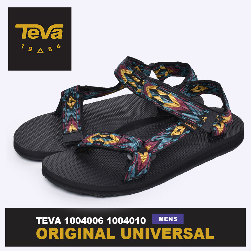 テバ サンダル メンズ オリジナル ユニバーサル TEVA 1004006 1004010 黒 白 オフィス ぺたんこ つっかけ 海 父の日 プレゼント ギフト｜z-sports｜06