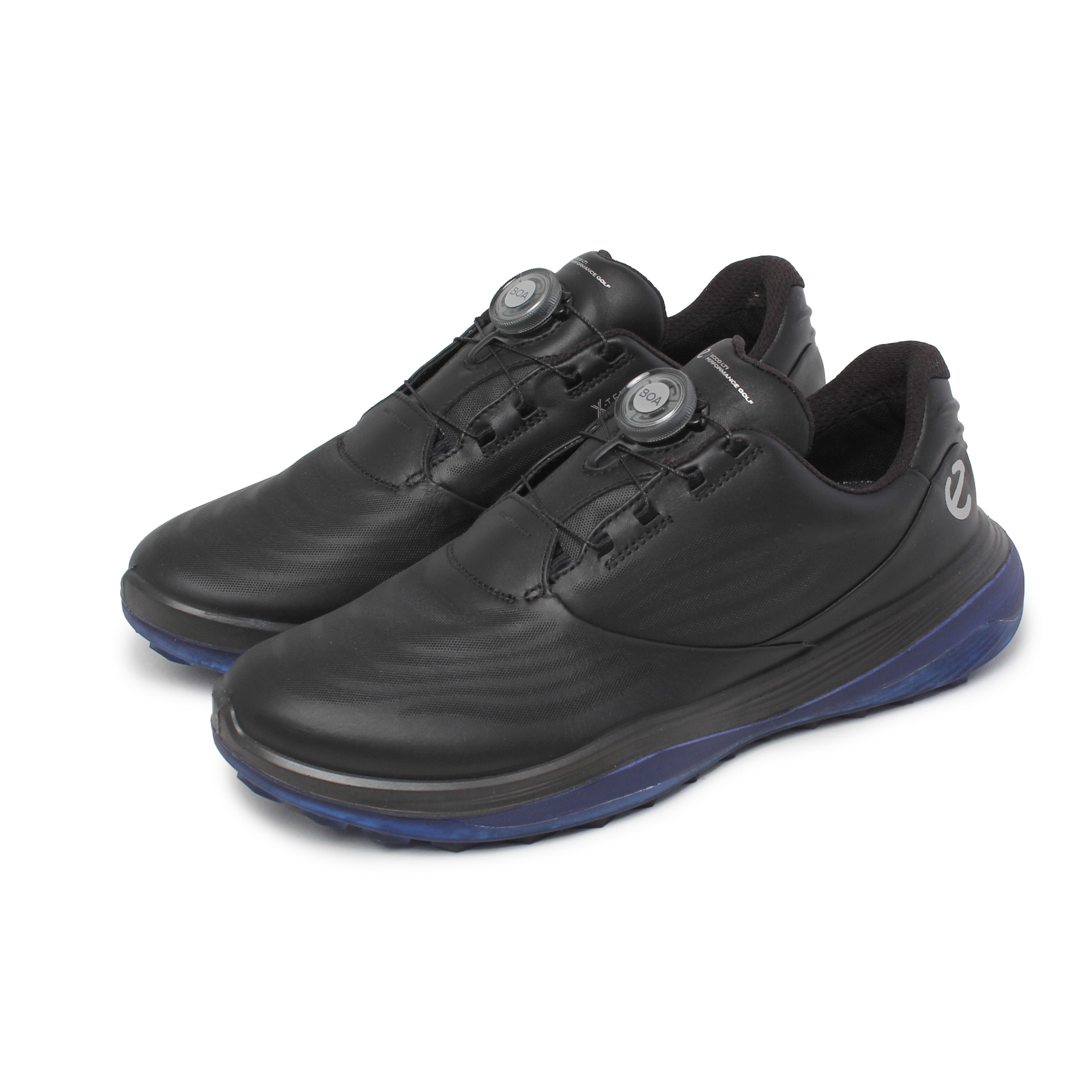 ecco ゴルフシューズ メンズ ゴルフ エス・スリー27.5cm【新品未使用】 ECCO Golf S Three メンズ レザーGore-Texゴルフシューズ | ブラック