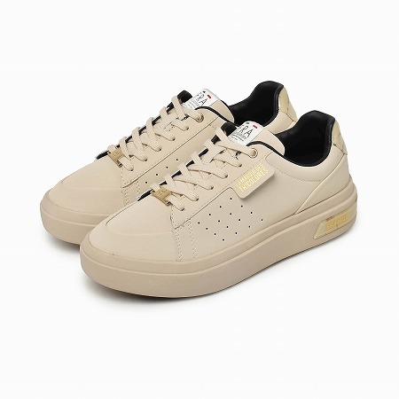 ルコック スニーカー レディース LA セーヴル PF LE COQ SPORTIF QL3UJC50 ベージュ ホワイト 白 ブラック 黒 靴 シューズ 通勤｜z-sports｜02