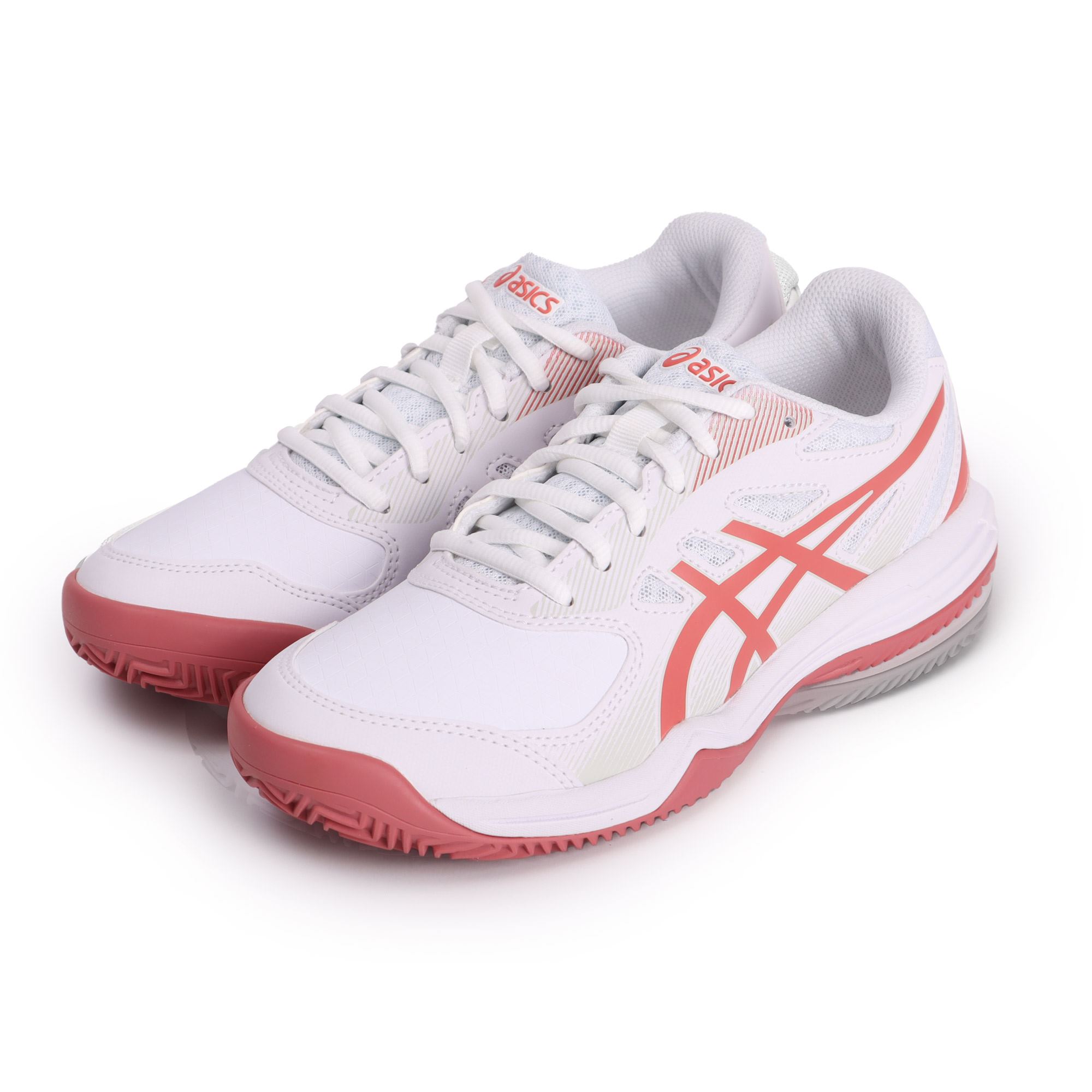 ASICS スニーカー ゴルフ　ホワイト/ブルー/レッド asics (アシックス) ゴルフシューズ メンズ SIZE 25.5cm
