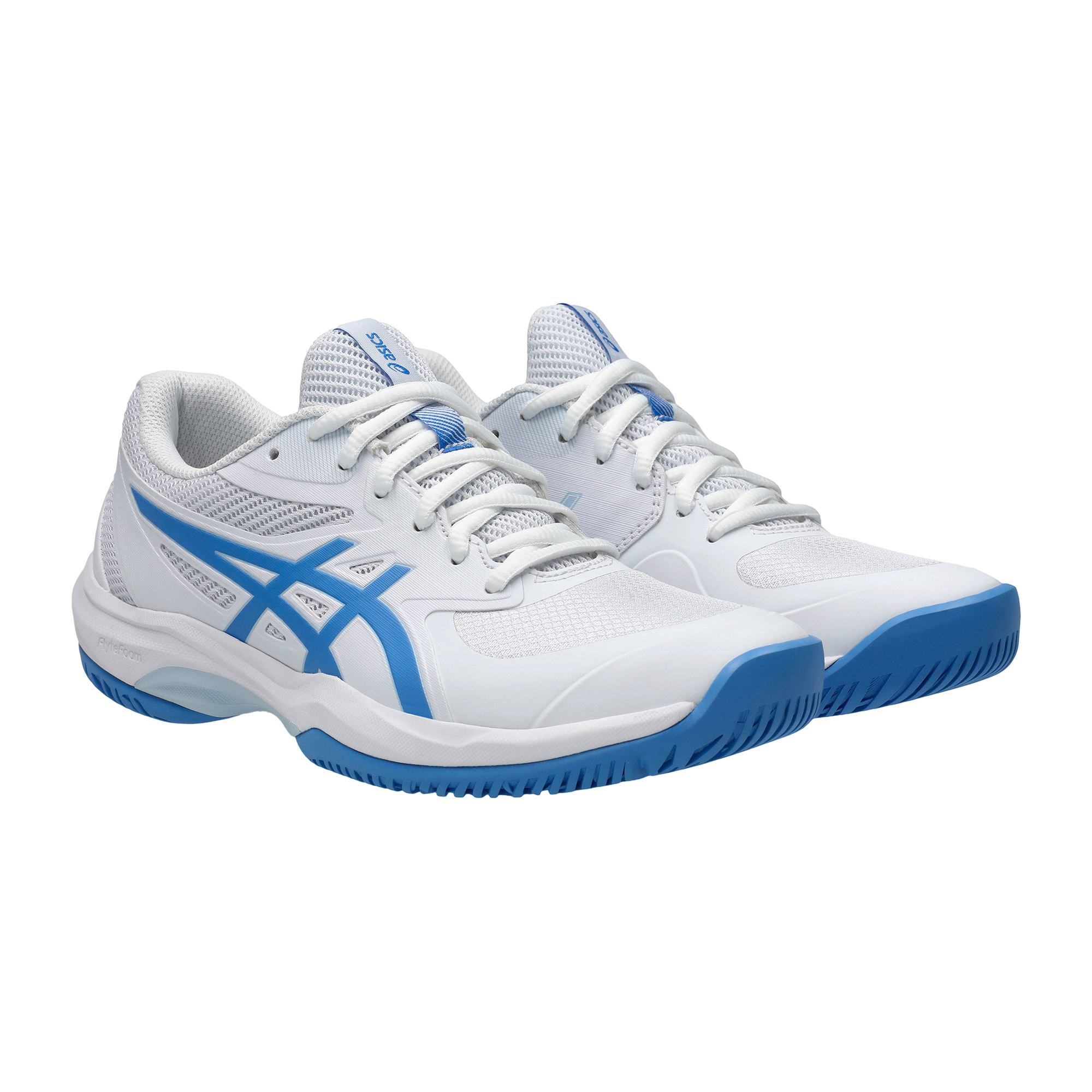 ★アシックス ASICS テニスシューズ ネイビー/ホワイト/グリーン★ 最新スポーツ - ASICS テニスシューズ ホワイト/ネイビー/グリーン