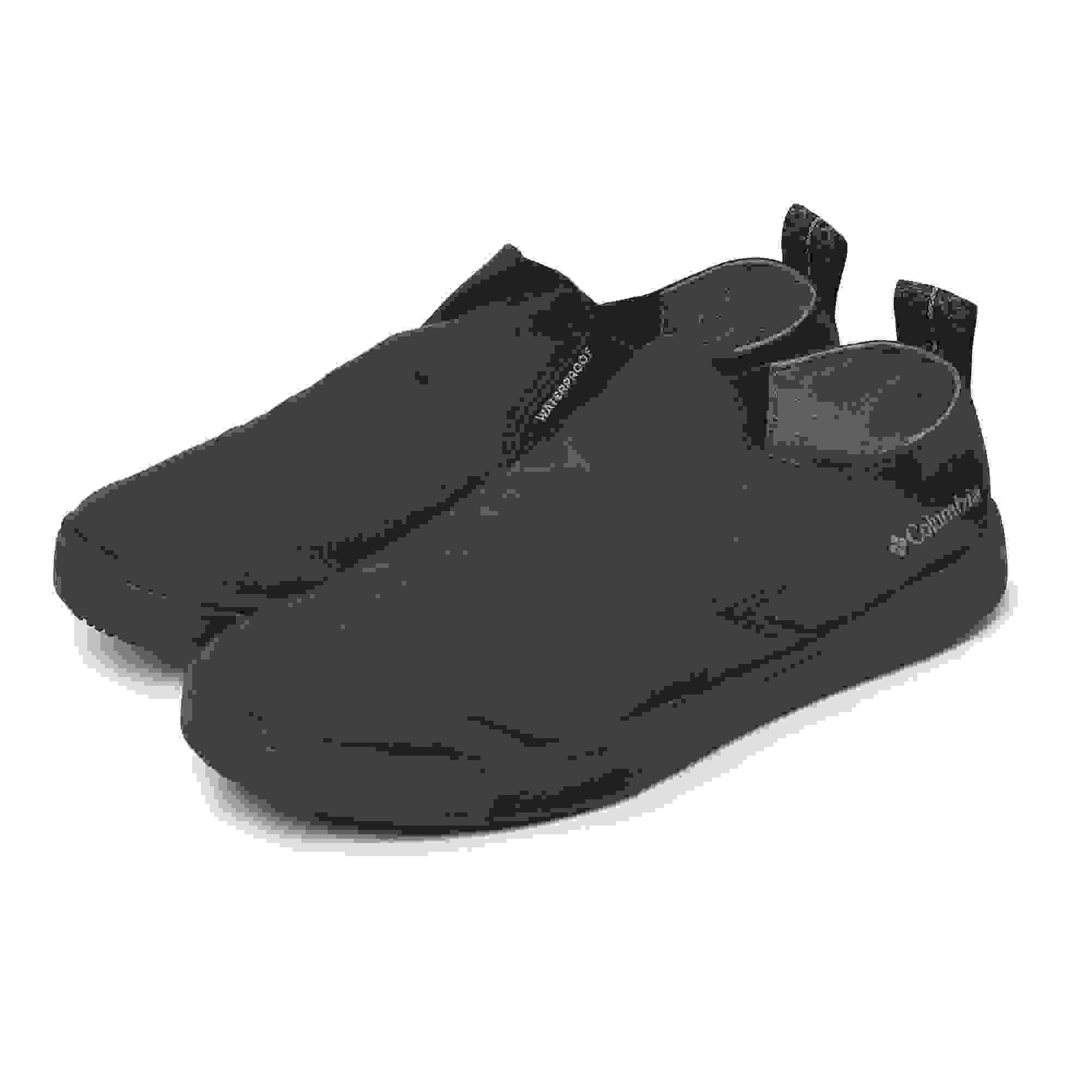 Columbia レインシューズ スリッポン 防水 黒 Columbia コロンビア スリッポン 防水 スニーカー メンズ