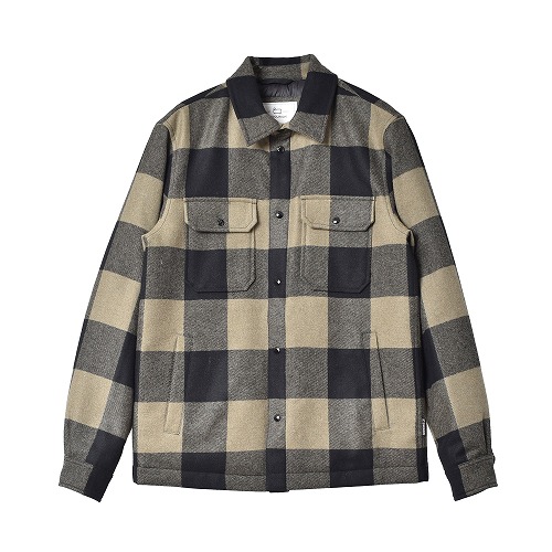 ウールリッチ 長袖シャツ メンズ アラスカンウールチェックオーバーシャツ WOOLRICH WOOS0067 ブルー 青 グリーン 緑 ウェア 赤