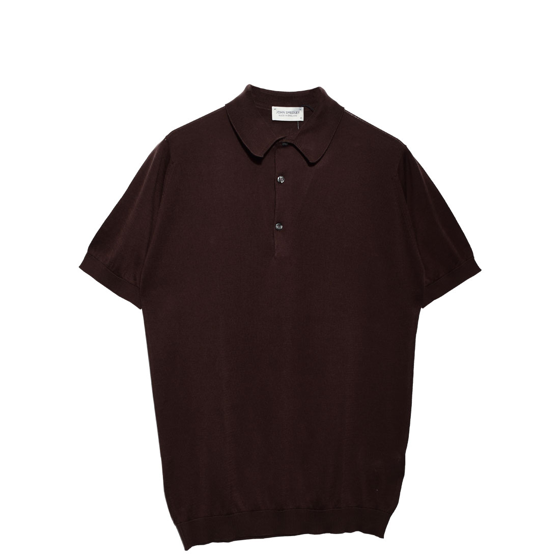 ジョンスメドレー 半袖ポロシャツ メンズ JOHN SMEDLEY ブラック 黒
