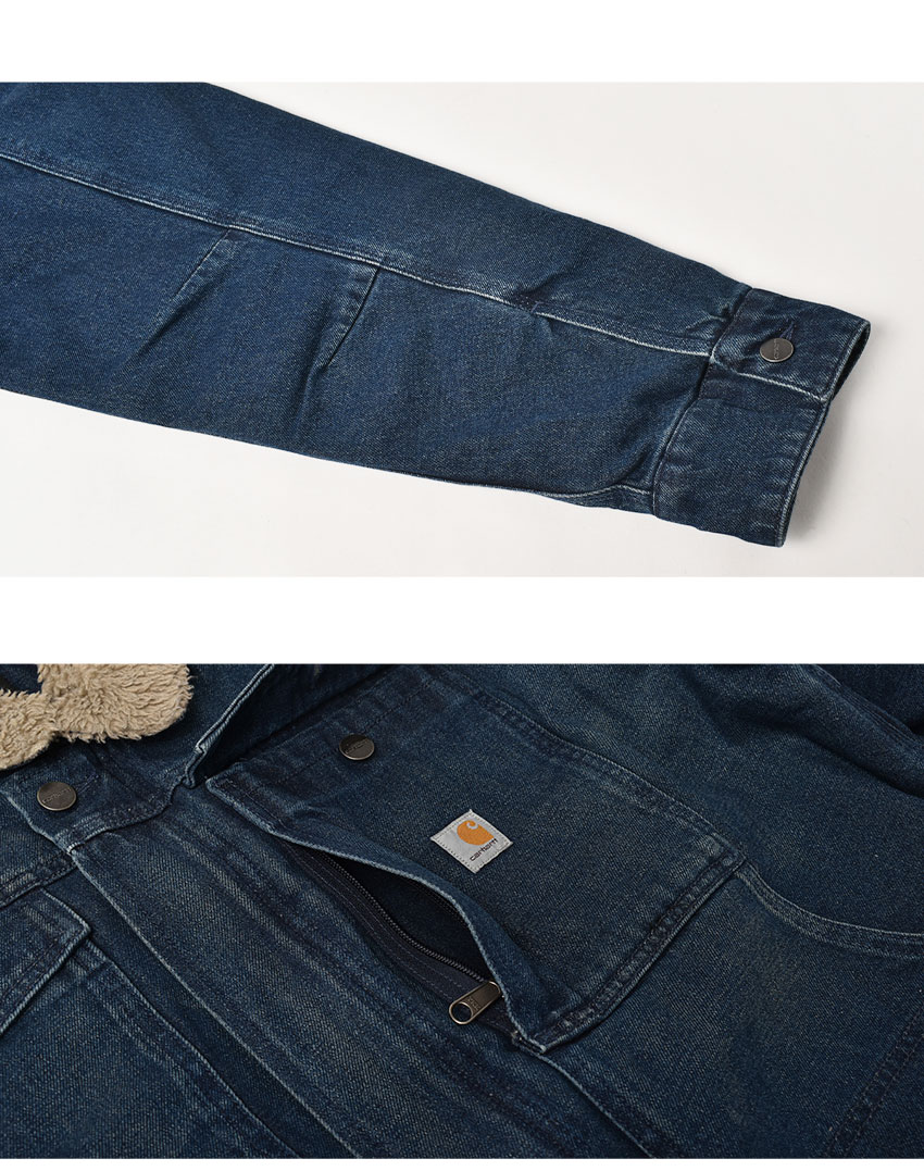 Carhartt（カーハート） デニムジャケット メンズ リラックスフィット