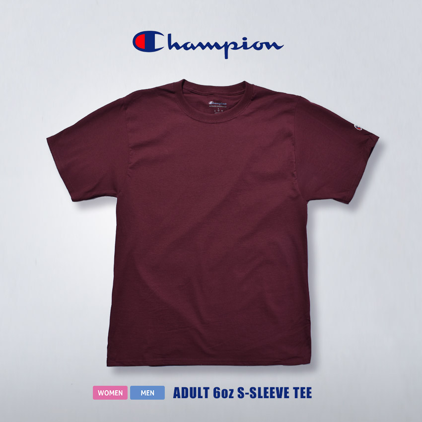 （ゆうパケット送料無料）チャンピオン Tシャツ メンズ レディース ADULT 6oz SHORT SLEEVE TEE CHAMPION T425 黒 ブラック 白 ホワイト｜z-sports｜08