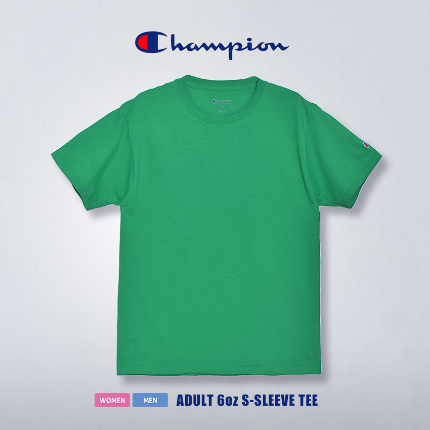 （ゆうパケット送料無料）チャンピオン Tシャツ メンズ レディース ADULT 6oz SHORT SLEEVE TEE CHAMPION T425 黒 ブラック 白 ホワイト｜z-sports｜15