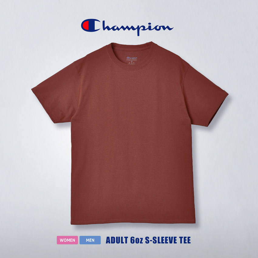 （ゆうパケット送料無料）チャンピオン Tシャツ メンズ レディース ADULT 6oz SHORT SLEEVE TEE CHAMPION T425 黒 ブラック 白 ホワイト｜z-sports｜18