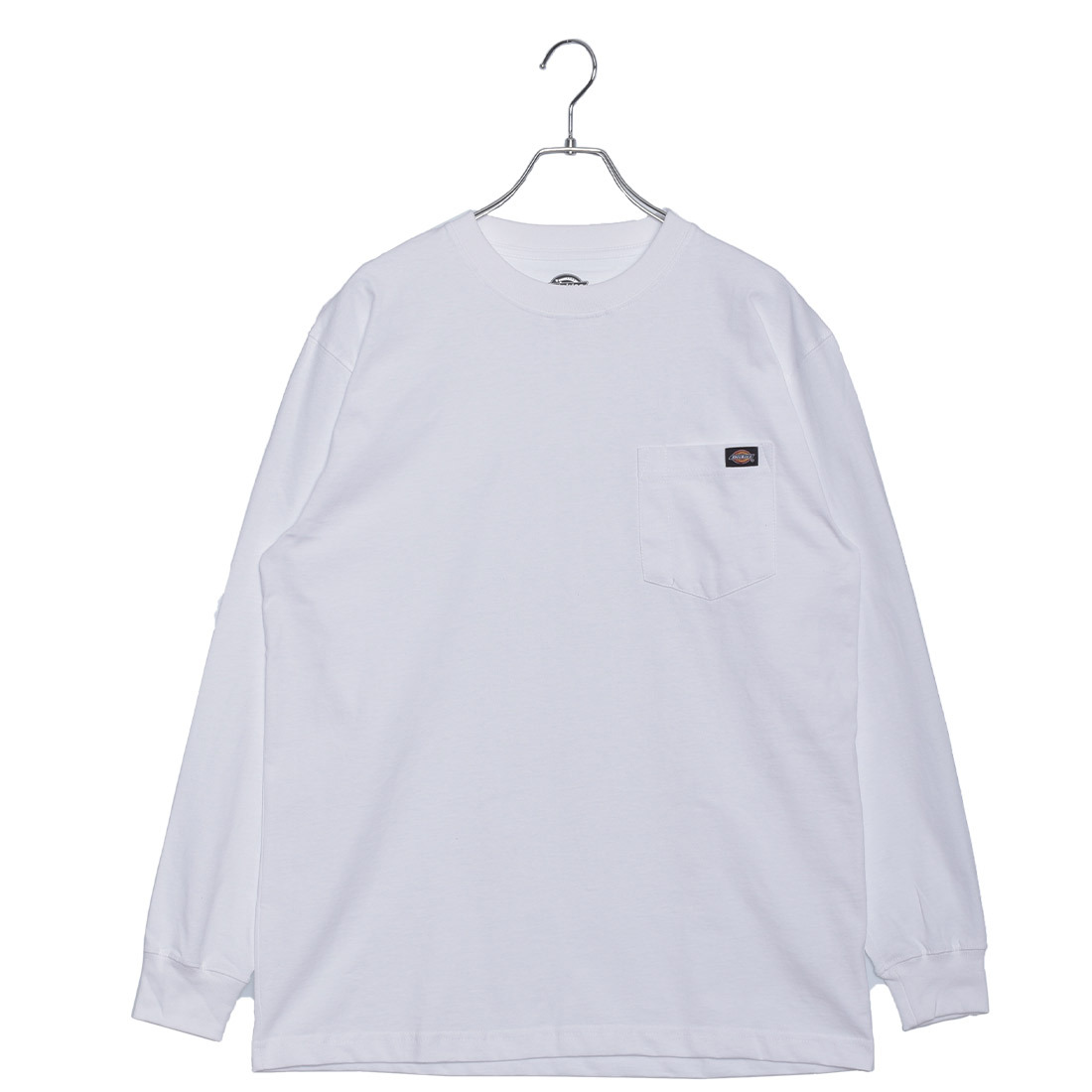 【Dickies】長袖 ポケット Tシャツ ホワイト / 送料無料 Dickies ディッキーズ 長袖Tシャツ メンズ ヘビーウェイトロング