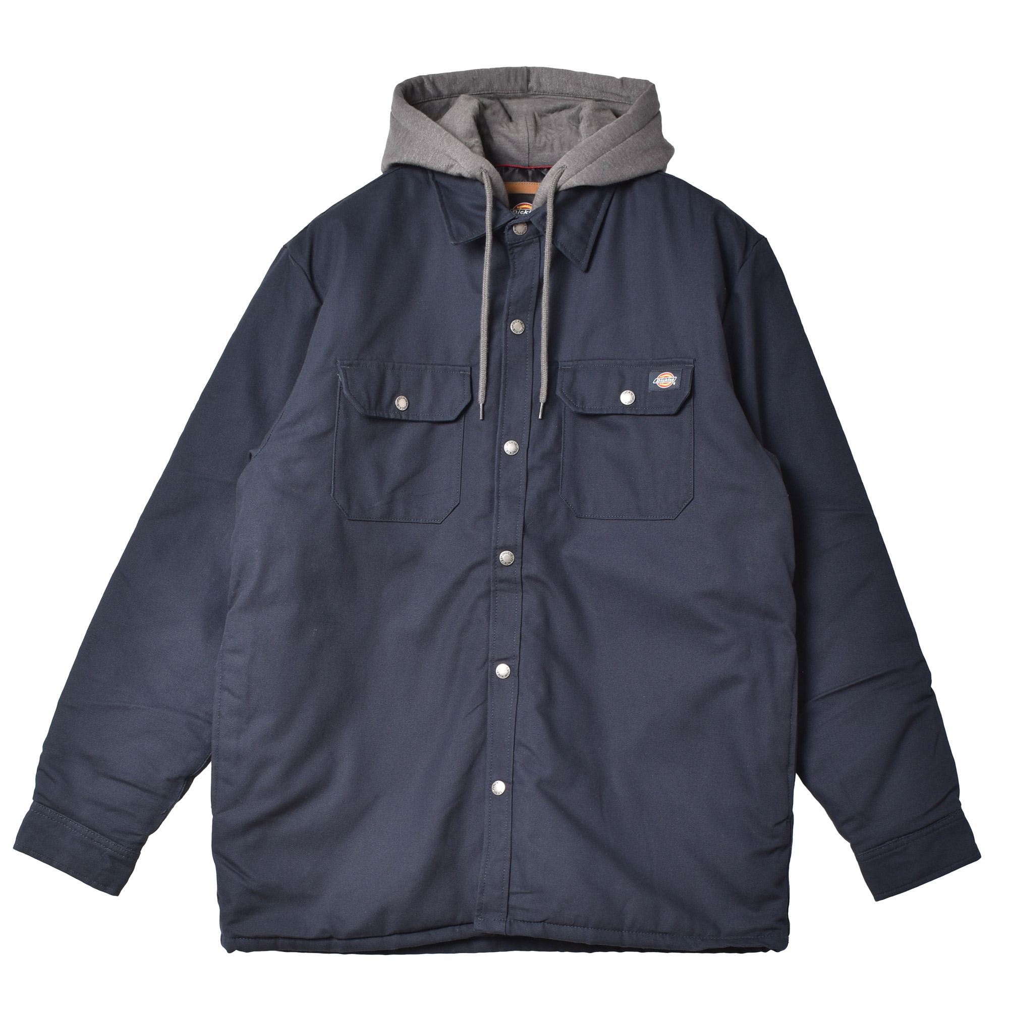 ディッキーズ ジャケット メンズ DUCK SHIRT HOOD W HYSHIELD DICKIES TJ213 ブラック 黒 ネイビー 紺 アウター フード 長袖 茶｜z-sports｜05