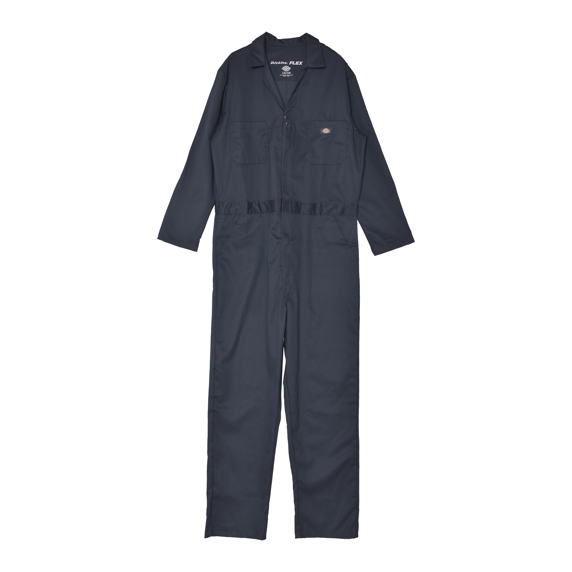 Dickies D-7106 つなぎ　ネイビー  レディース　メンズ Dickies ディッキーズ 作業服 春夏 ストレッチ 長袖 つなぎ