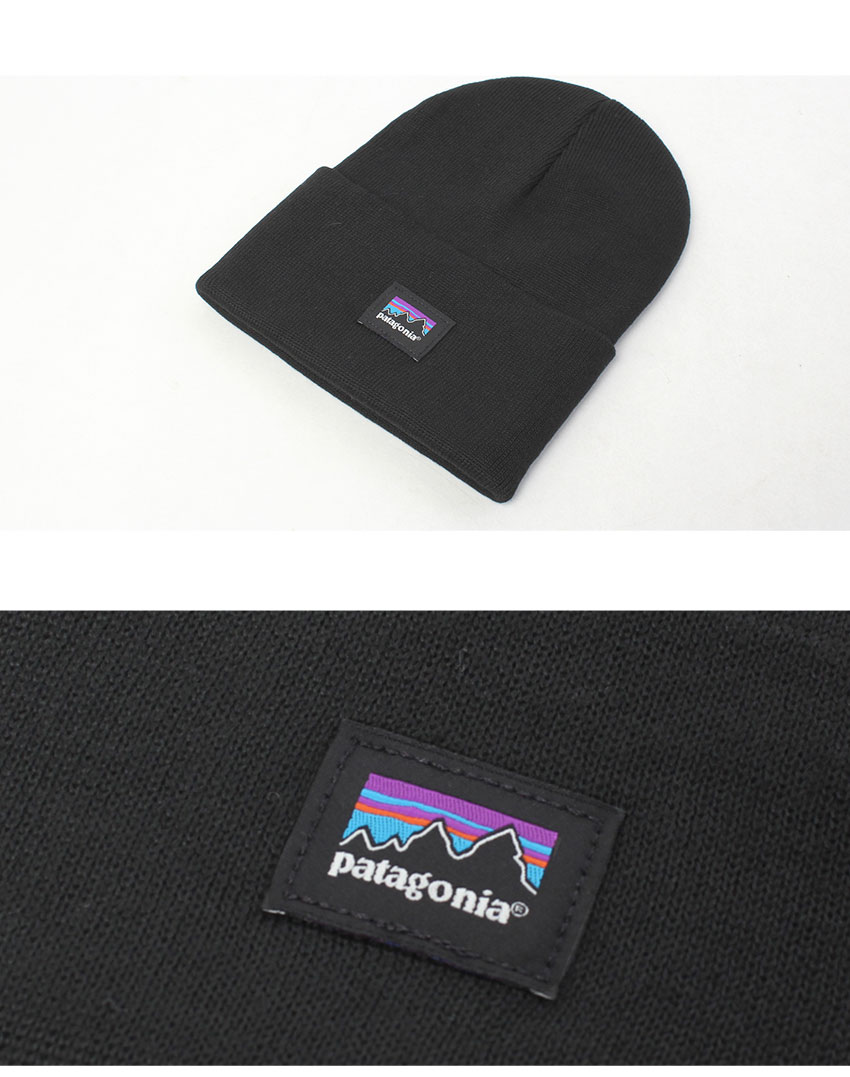 Patagonia ニット帽 グレー・バーガンディ patagonia（パタゴニア） ニット帽 メンズ レディース エブリデー