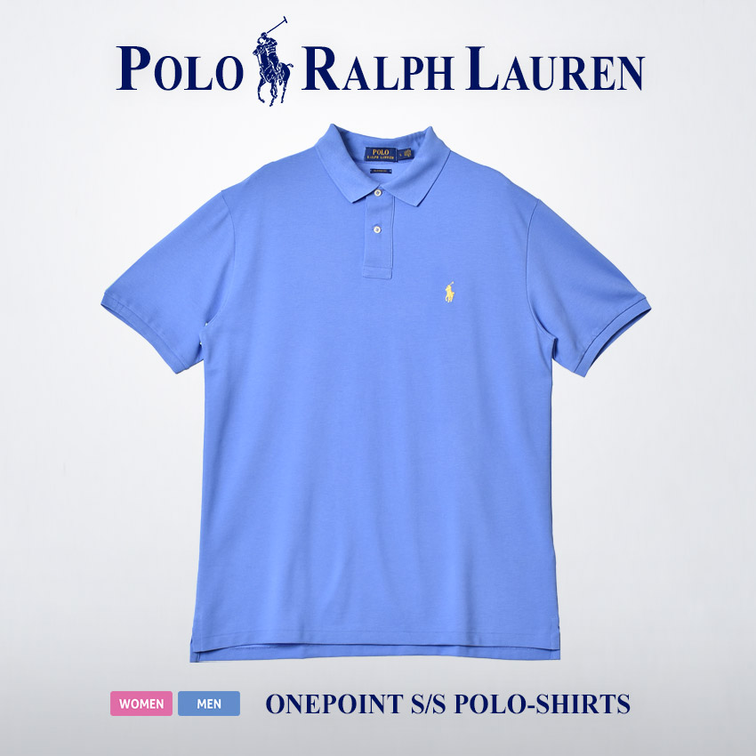 ポロ ラルフローレン ポロシャツ メンズ 半袖ポロシャツ POLO RALPH LAUREN 710707434 710574020 ホワイト 白  ブラック 黒 無地 父の日 プレゼント ギフト