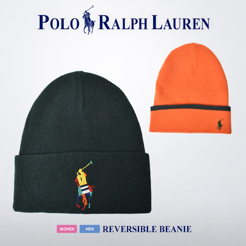 ラルフローレン 帽子 メンズ レディース リバーシブル ビーニー POLO RALPH LAUREN...