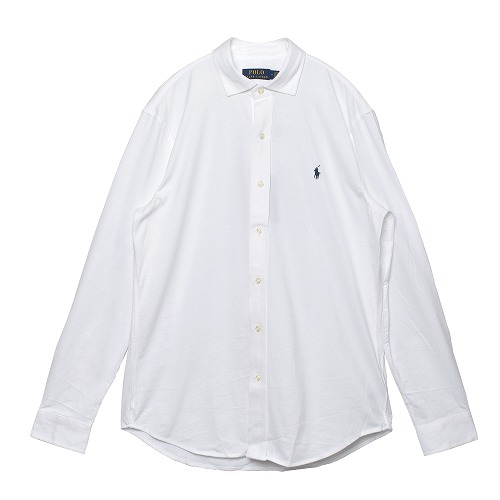 ポロ ラルフローレン 長袖シャツ メンズ L／S CTN SPORT SHIRT POLO RALPH LAUREN 710899386 ホワイト 白 ネイビー 紺 トップス｜z-sports｜02