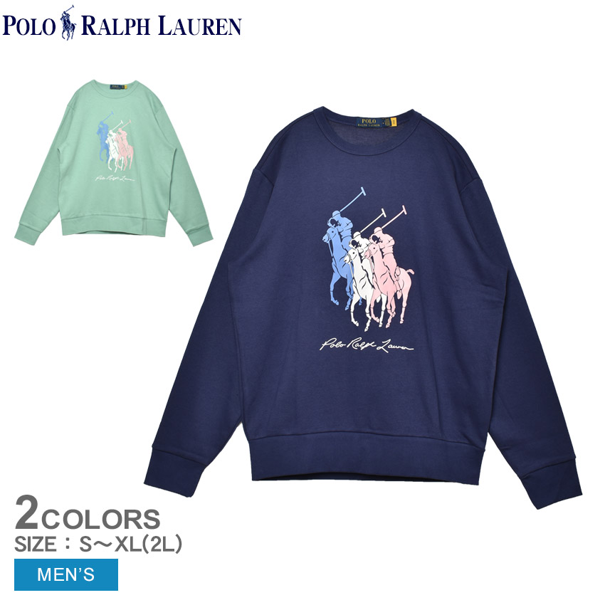 POLO RALPH LAUREN ポロ ラルフローレン スウェット メンズ L／S