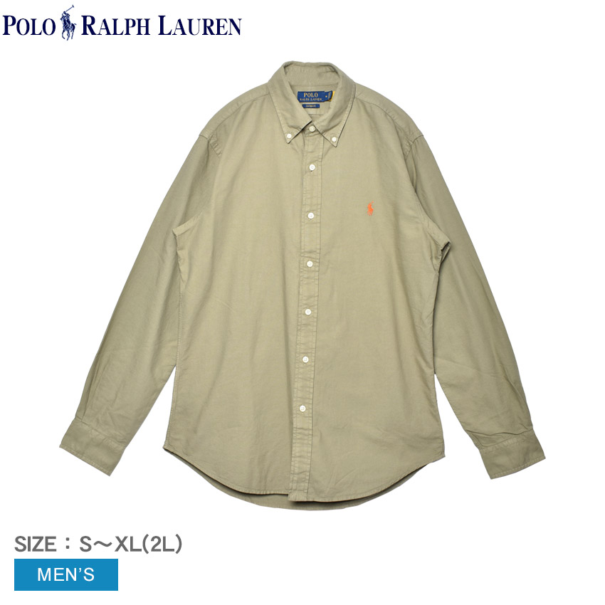 ポロ ラルフローレン 長袖シャツ メンズ L／S CTN SPORT SHIRT POLO