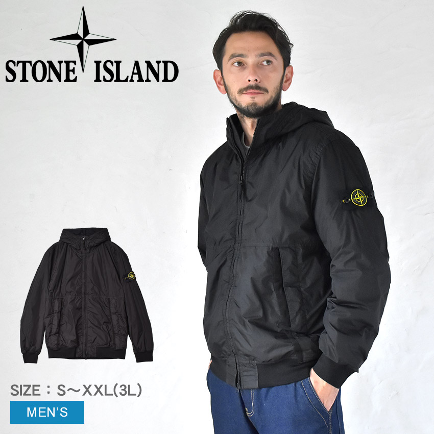 ストーンアイランド ジャケット メンズ GARMENT DYED CRINKLE REPS RECYCLED NYLON WITH  PRIMALOFT-TC STONE ISLAND 791540823