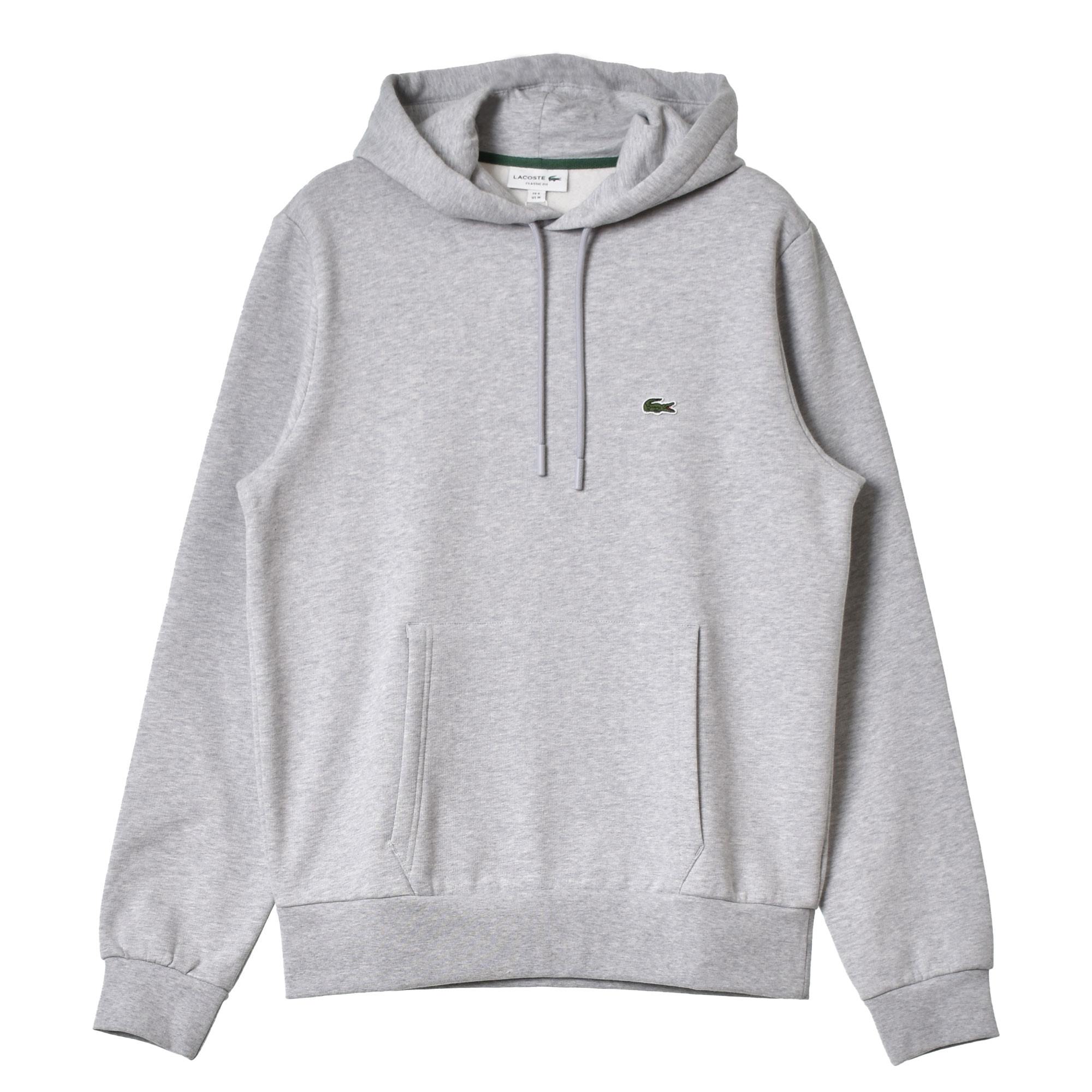 ラコステ パーカー メンズ HOODED CTN FLEECE LACOSTE SH9623 黒 ネイビー 紺 スエット スウェット 青 送料無料