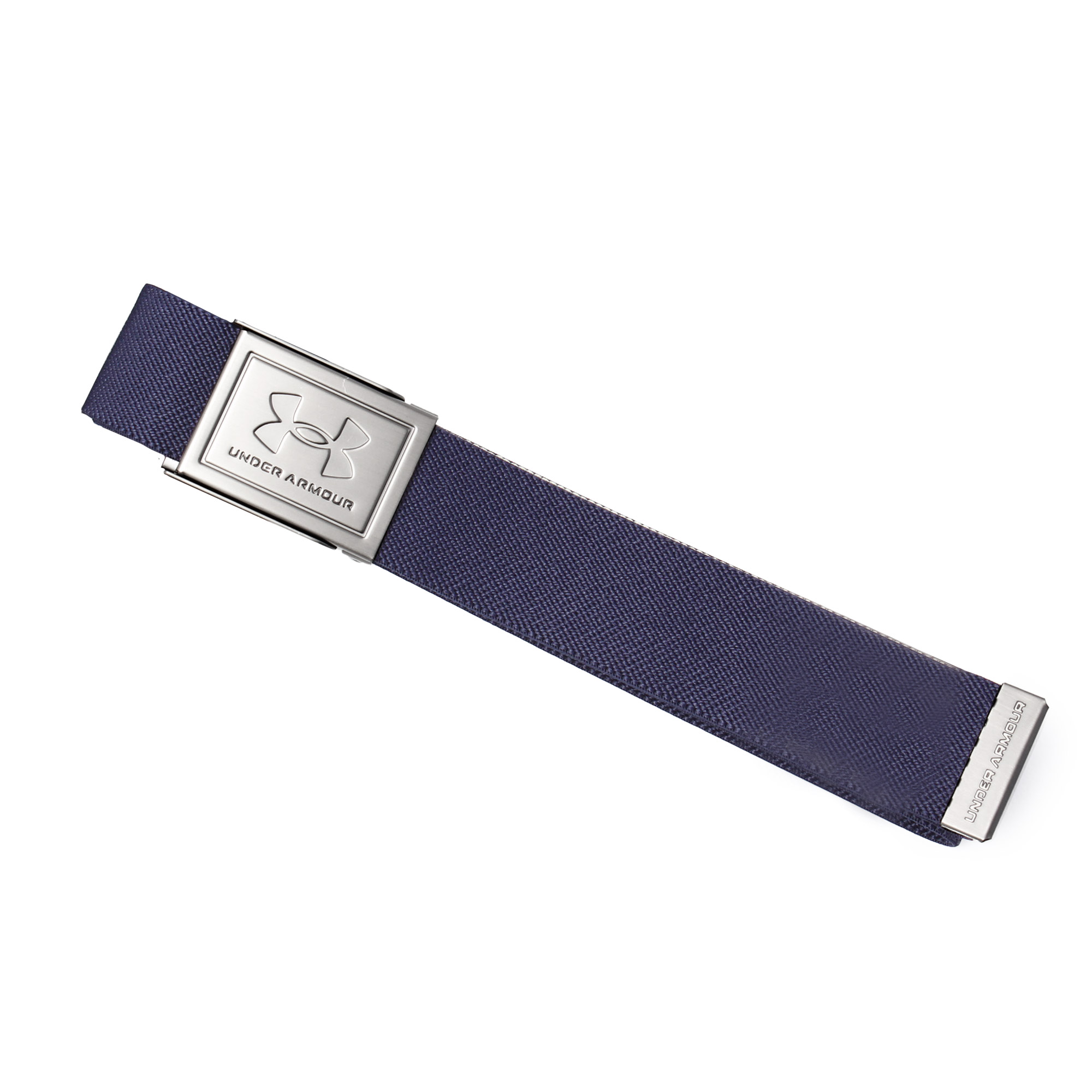 Under Armour ネイビー カジュアルベルト Under Armour Men's Webbing Belt, (410) Midnight Navy/Khaki
