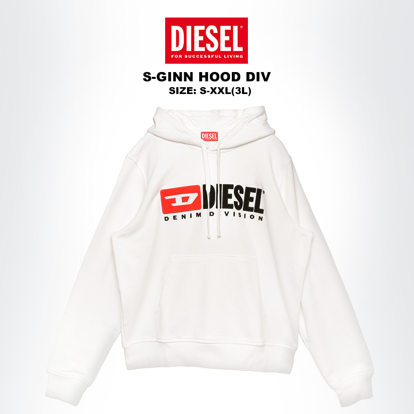 送料無料 ディーゼル パーカー メンズ S-GINN HOOD DIV DIESEL A03757