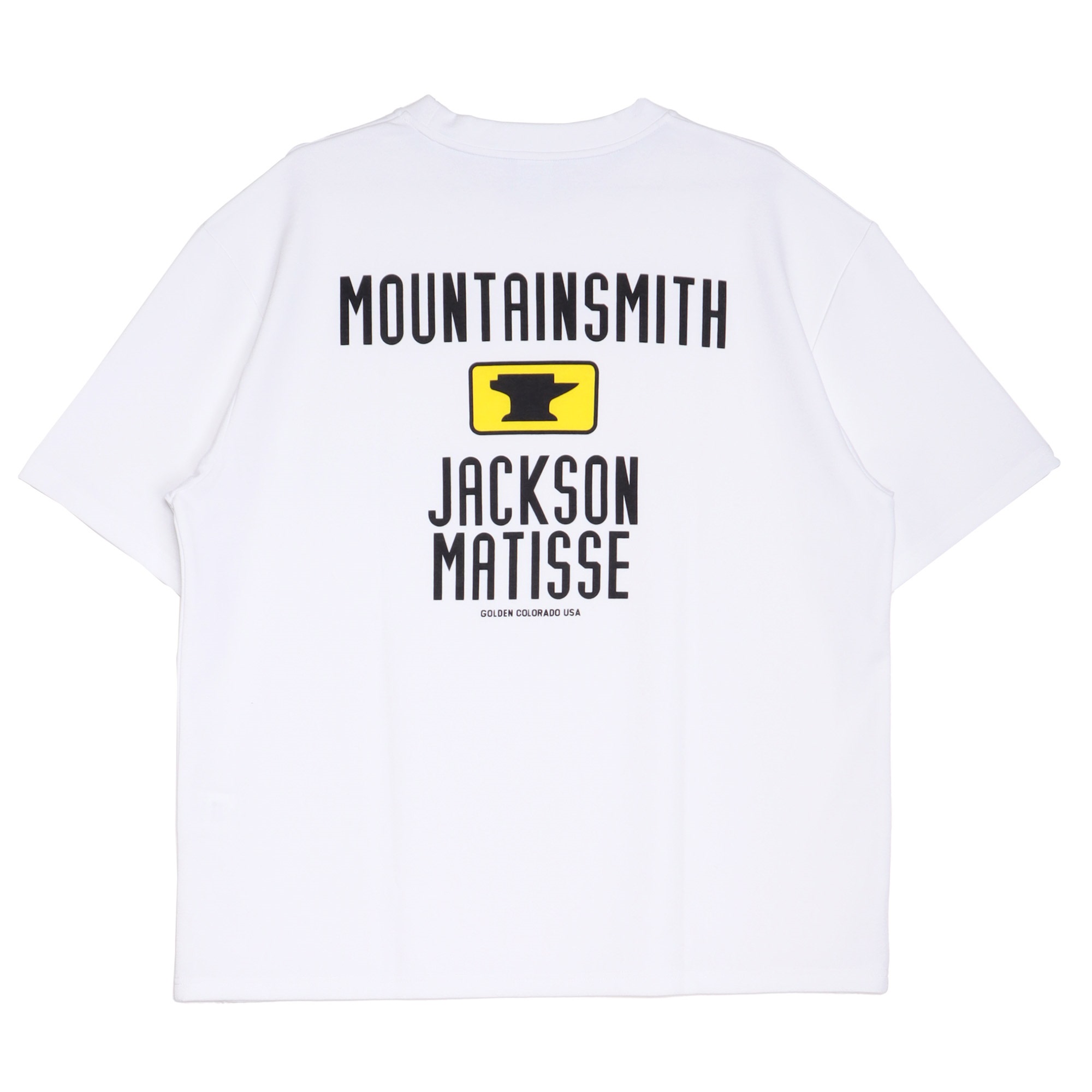 送料無料 マウンテンスミス 半袖Tシャツ メンズ MOUNTAIN SMITH × JM LOGO ...