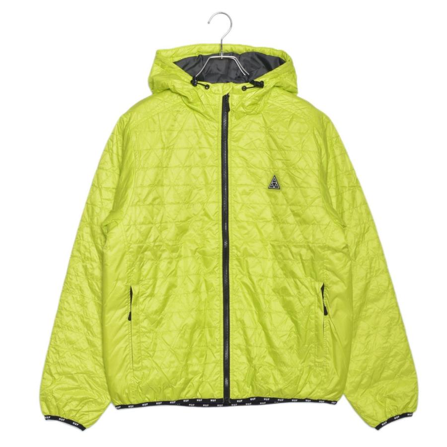 ハフ ジャケット メンズ ポリゴン キルテッド ジャケット HUF JK00244 ブラック 黒 ウエア アウター キルティング クラシック 冬