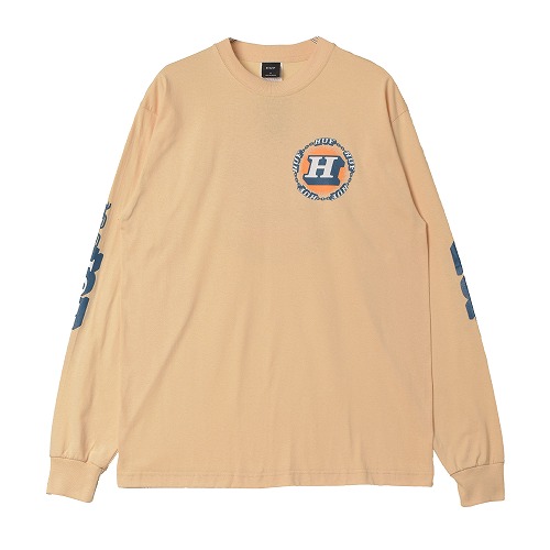 ハフ 長袖Tシャツ メンズ レディース DEPENDABLE LS TEE HUF TS02169 ベージュ ブラック 黒 ウエア トップス Tシャツ ストリート｜z-sports｜02