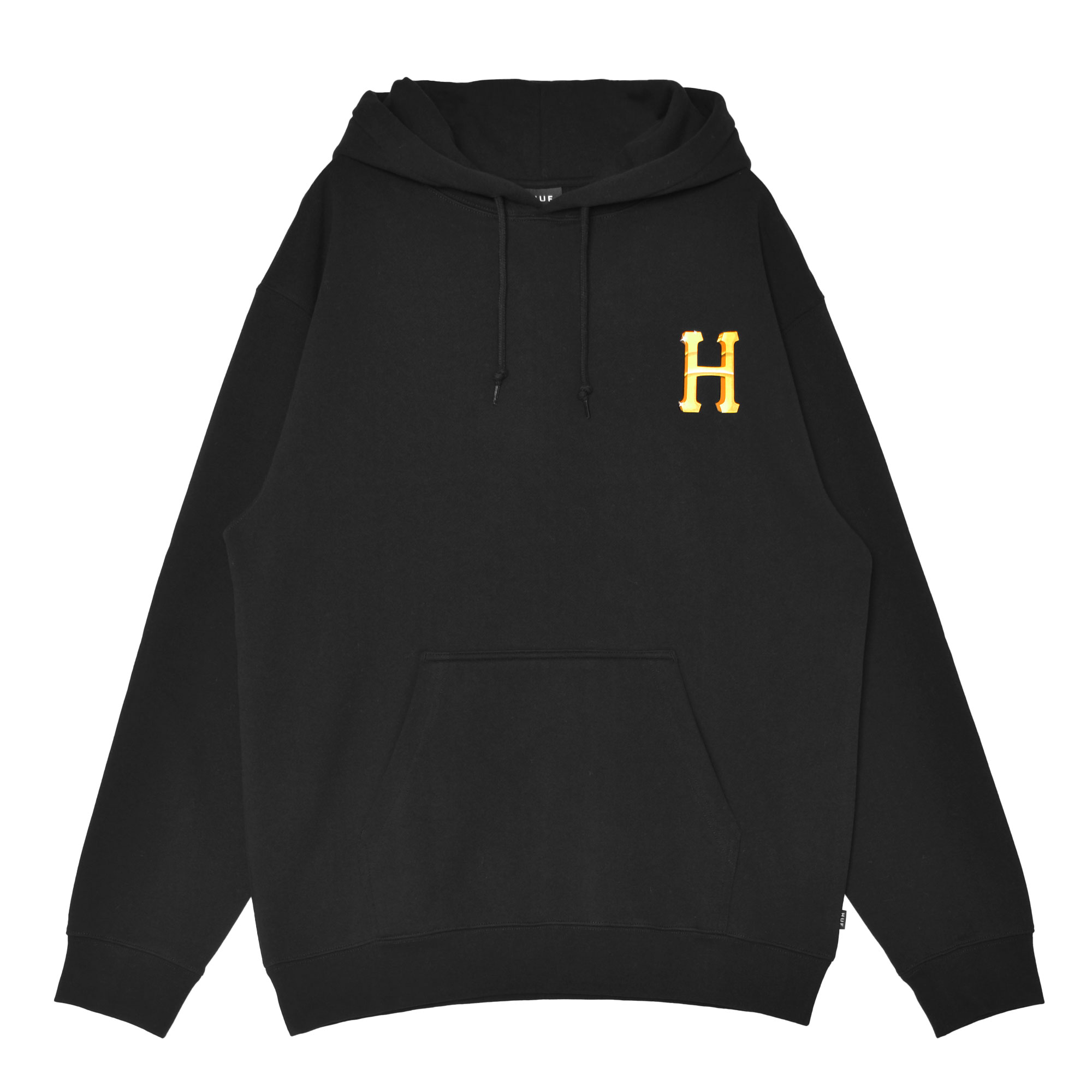 julius 17ss downwards プリントパーカー　BK 1 HUF ハフ パーカー メンズ KEYS TO THE CITY HOODIE PF00710