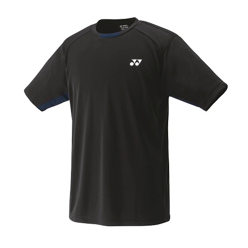 ヨネックス ゲームシャツ メンズ ユニゲームシャツ YONEX 10810 ブラック 黒 ホワイト 白 カジュアル 半袖 トップス ウェア 冷感｜z-sports｜02