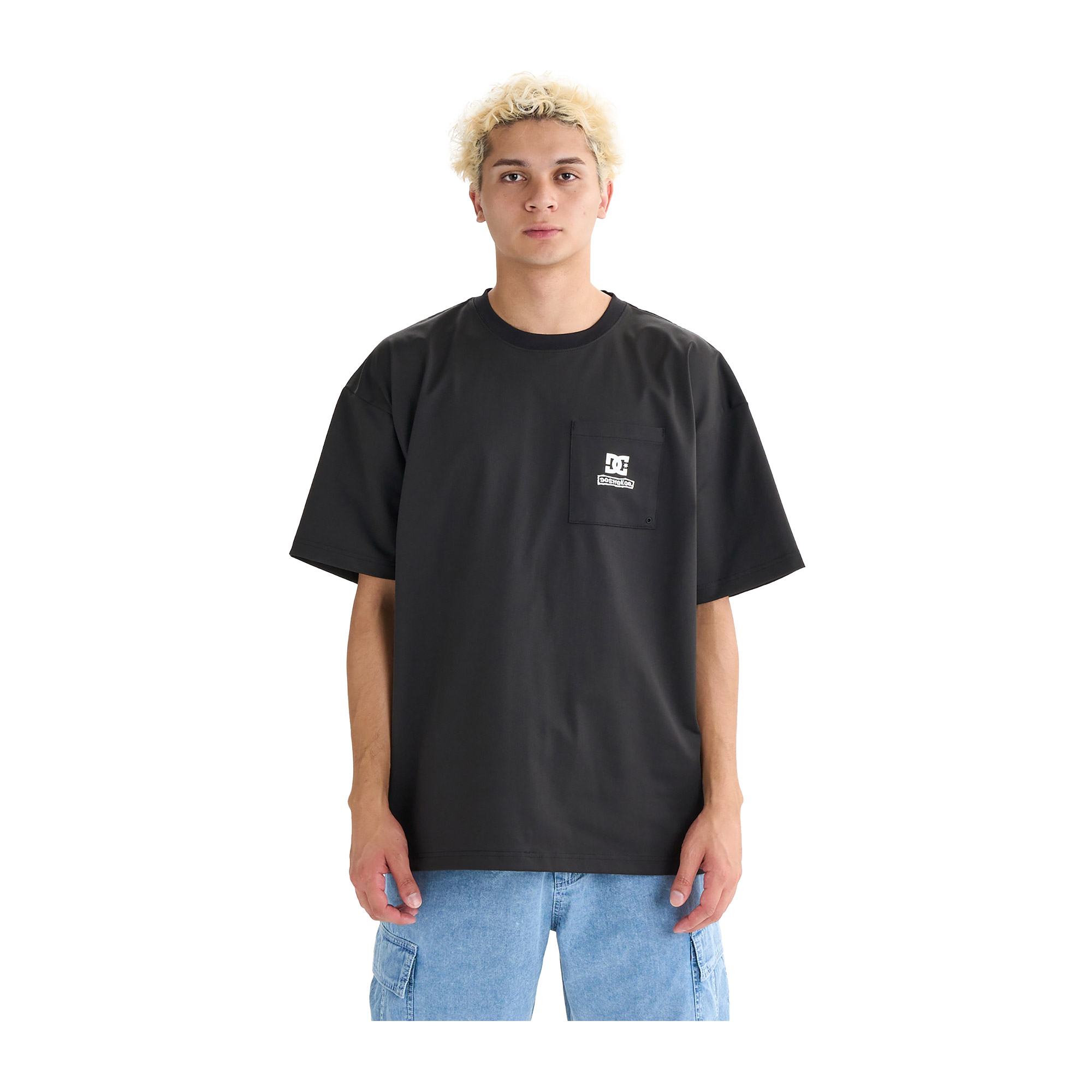 DCシューズ 半袖Tシャツ メンズ 25 TECH FES SS DCSHOECOUSA DST252017 ブラック 黒 ホワイト 白 トップス ウェア 半袖 キャンプ | DC SHOES | 01