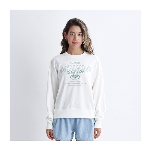 ロキシー 長袖Tシャツ レディース SURF CLUB L／S ROXY RLT241068 ホワイ...