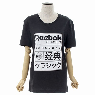 メール便可 リーボック Tシャツ レディース Cl Gp Int Dt7312 Reebok スポーツ トップス ウェア プリント 黒 グレー ロゴ Z Sports Paypayモール店 通販 Paypayモール