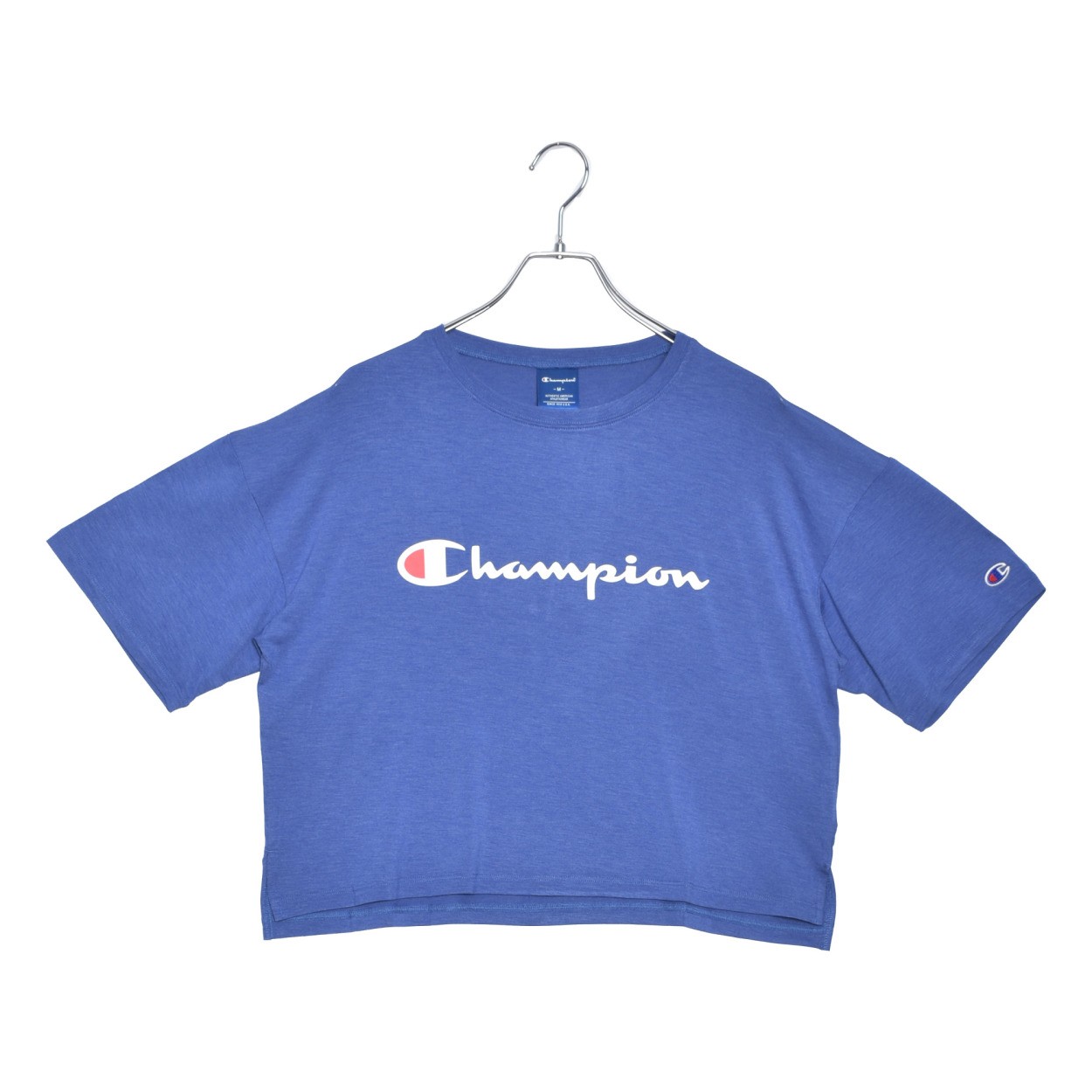 送料無料 （ゆうパケット可） チャンピオン 半袖Tシャツ レディース グロップドロゴTシャツ CHAMPION CW-RS304 ネイビー ウエア トップス 半袖｜z-sports｜04