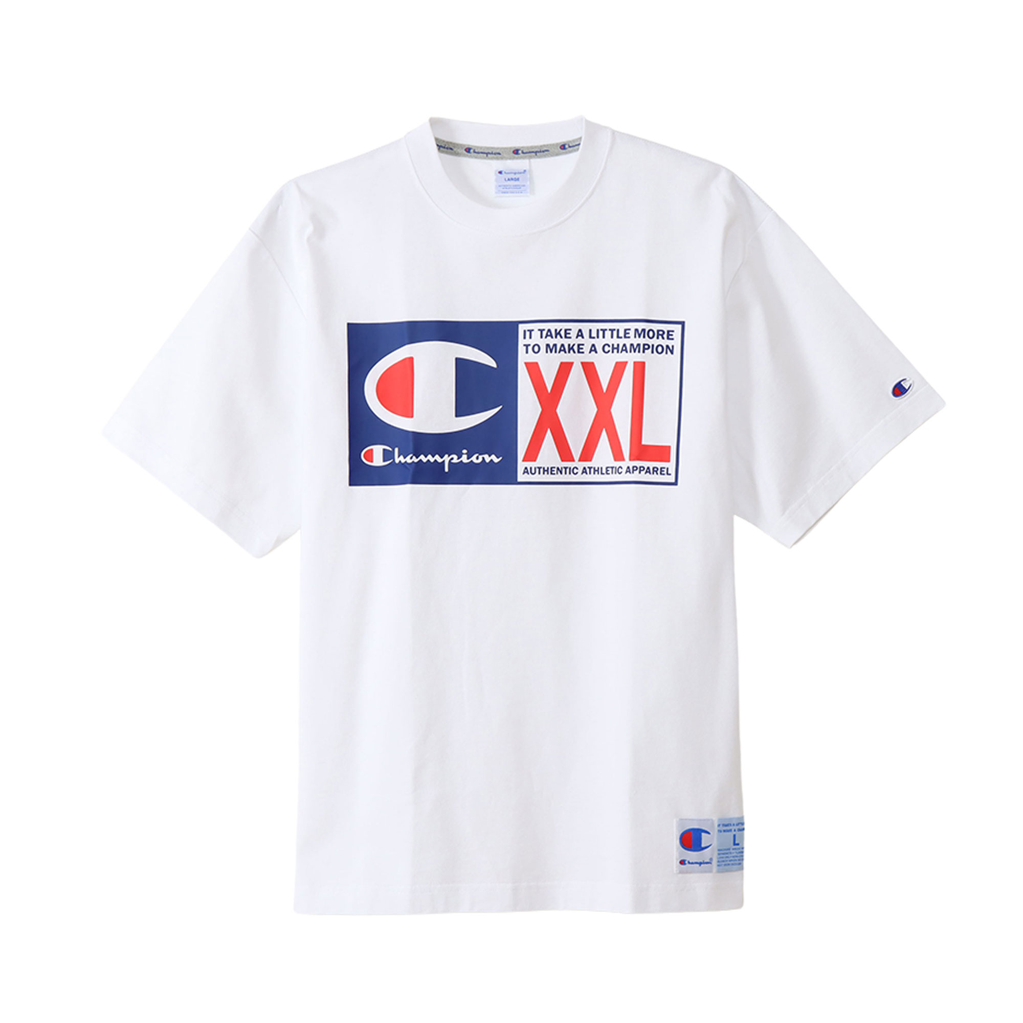 チャンピオン 半袖Tシャツ メンズTシャツ 23SS CHAMPION C3-X326 白 黒｜z-sports｜02