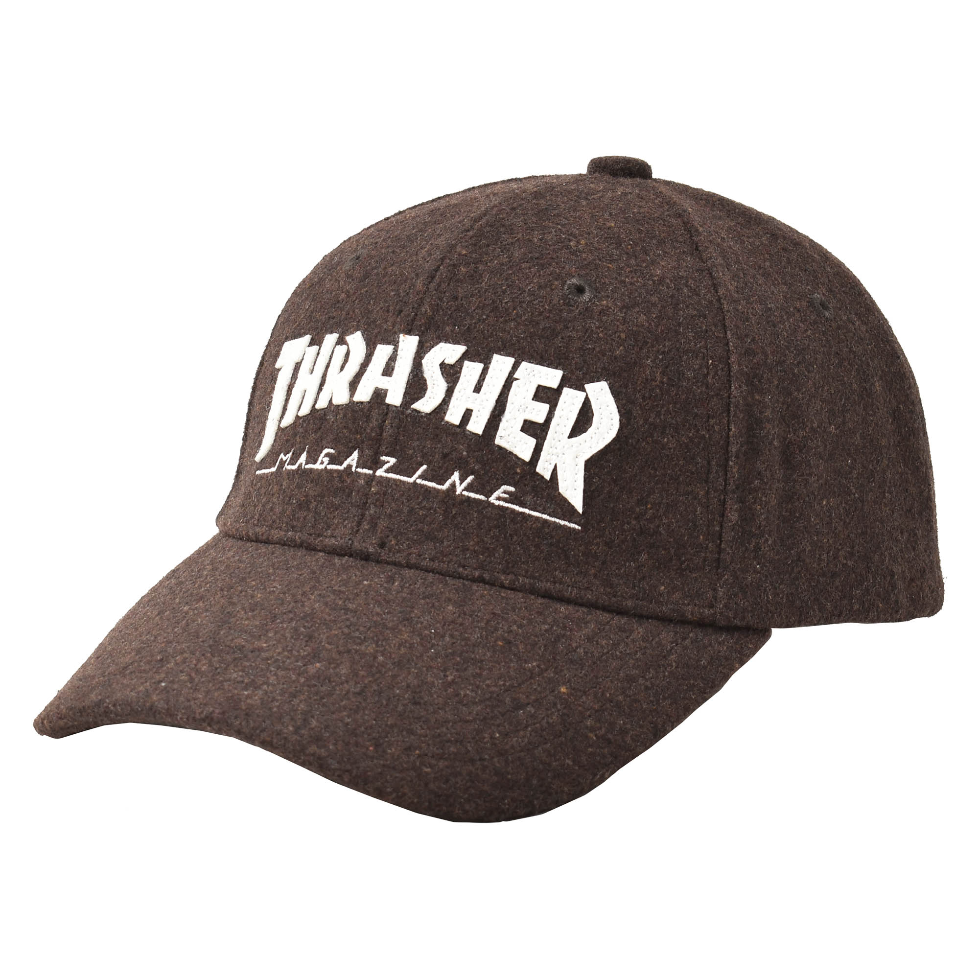 スラッシャー キャップ メンズ レディース マグ ロゴ メルトン 6P キャップ THRASHER ...