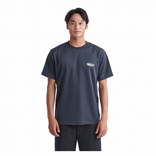 （ゆうパケット可） クイックシルバー ラッシュガード Tシャツ メンズ LINE UP SS ラッシュガード QUIKSILVER QLY242004 ホワイト 白 イエロー 黄 半袖 ウェア｜z-sports｜02