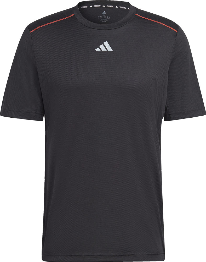 （ゆうパケット送料無料）アディダス 半袖Tシャツ メンズ ワークアウト ベース ロゴ半袖Tシャツ ADIDAS BUM30 ブラック 黒 ホワイト 白 スポーティ ロゴ｜z-sports｜02