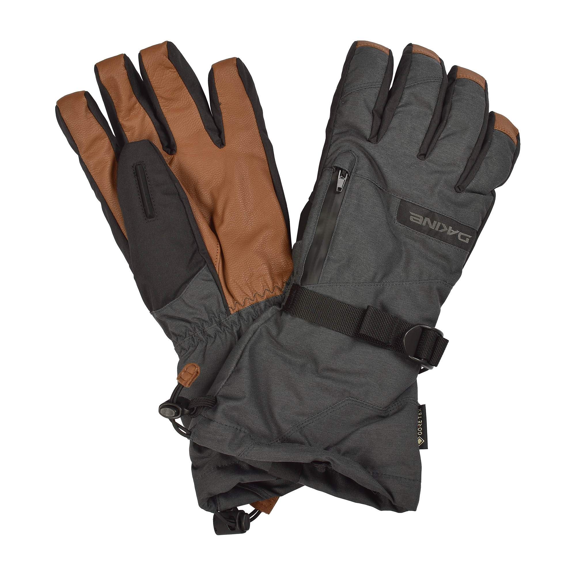 安さの限界に挑戦！ 送料無料 ダカイン 雪用手袋 メンズ LEATHER TITAN GORE-TEX SHORT GLOVE DAKINE BC237725 黒 グレー 青 スノーグローブ