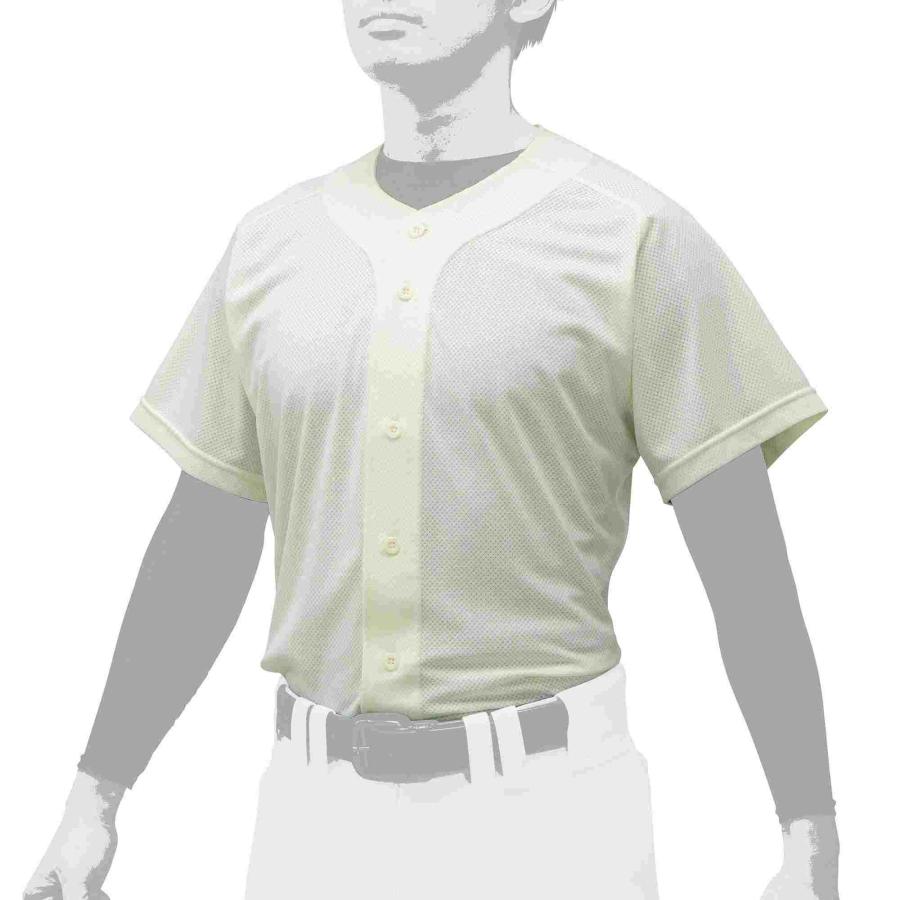 送料無料 ミズノ ユニフォームシャツ ベースボールシャツ メンズ レディース シャツ／オープンタイプ(野球) MIZUNO 12JC0F43｜z-sports｜03