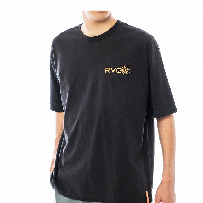 ルーカ Tシャツ メンズ T ON HI VIS BLANK TEE Tシャツ RVCA BD041271