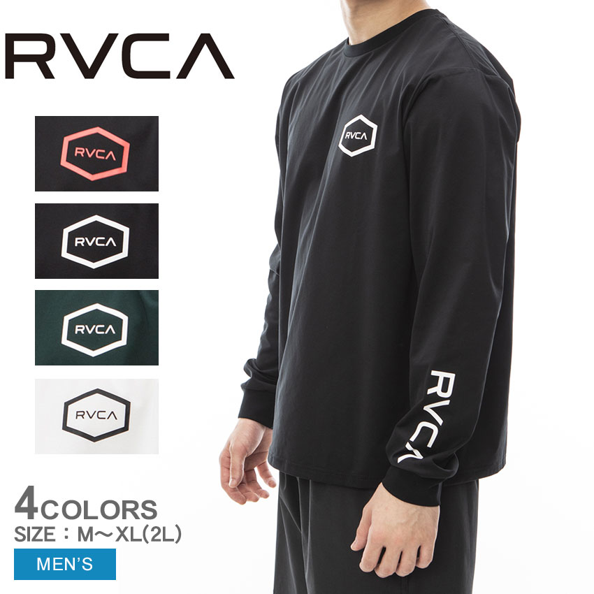 RVCA（ルーカ） ラッシュガード メンズ HEX SURF LS RVCA BE041801