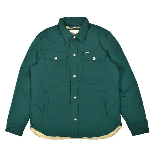 デウス エクス マキナ ジャケット メンズ ALPINE PADDED OVERSHIRT DEUS EX MACHINA DMF226489  ブラック 黒 グリーン 緑 ウェア