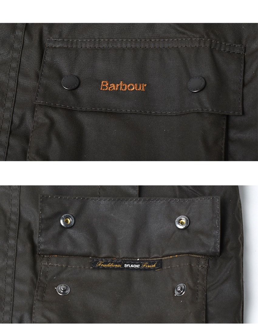 【Barbour】オイルドジャケット オリーブ キッズXLサイズ（女性着用可） Barbour バブアー ジャケット レディース キッズ ボーイズ