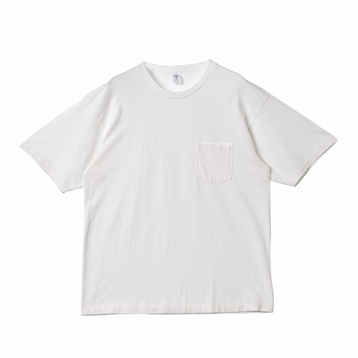 ベルバシーン 半袖Ｔシャツ メンズ 1パック クルーネック S/S Tシャツ VELVA SHEEN 162320 ホワイト 白 ブラック 黒 トップス 紺｜z-sports｜02